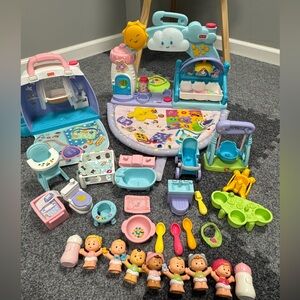 Fisher Price Little People Nursery Set